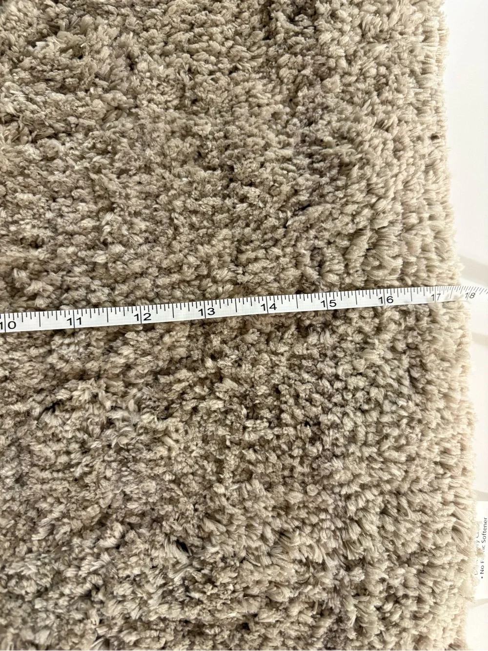 Amazon Plush Taupe Bath Mat - Set of Two
